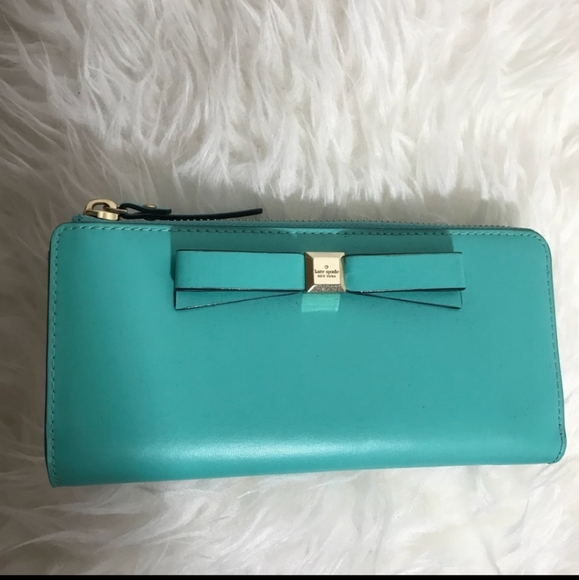 kate spade Handbags - Kate Spade New York  Patent Leather Zip Around Wallet